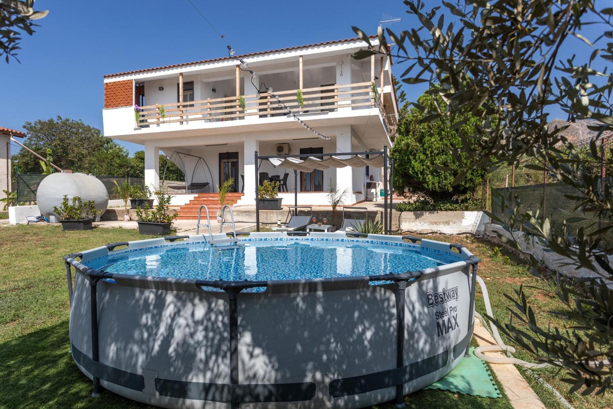 Casa Vista Mare Tra Gli Ulivi Villa Terrasini Ngoại thất bức ảnh